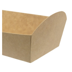 Bandeja Kraft para Bocadillo 500ml 24,8x6cm (500 Uds)