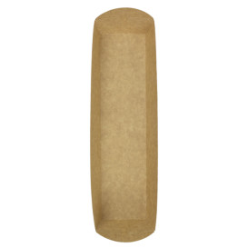 Bandeja Kraft para Bocadillo 500ml 24,8x6cm (500 Uds)