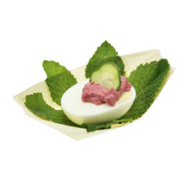 Bandeja de Hojuela de Pino 115x65x15mm (1.000 Uds)