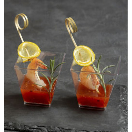Pincho de Bambú con Asa Rizada 9cm (1.000 Uds)