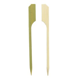Pinchos de Bambú "Golf" Natural 9cm (250 Uds)