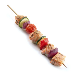 Pinchos en Madera de Abedul 250mm (100 Uds)