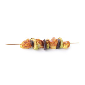 Pinchos en Madera de Abedul 250mm (100 Uds)