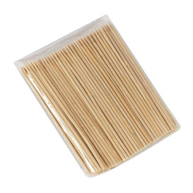 Pinchos Brocheta de Bambú 80mm (200 Uds)