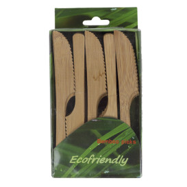 Cuchillo de Bambú 15cm en caja (100 Uds)