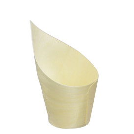 Cono de Madera Degustación 8cm (1.000 Uds)