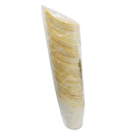 Cono de Madera Degustación 11cm (50 Uds)