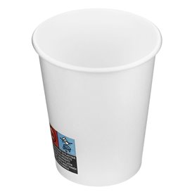 Vaso Cartón 6Oz/180ml Blanco Ø7,0cm (100 Uds)