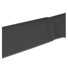 Cuchillo Reutilizable Durable PP Mineral Antracita 18,5cm (6 Uds)