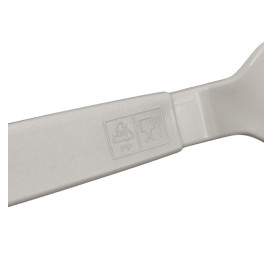 Tenedor Reutilizable Durable PP Mineral Gris 18,5cm (6 Uds)