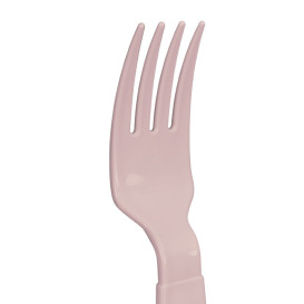 Tenedor Reutilizable Durable PP Mineral Rosa 18,5cm (6 Uds)