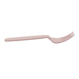 Tenedor Reutilizable Durable PP Mineral Rosa 18,5cm (180 Uds)
