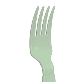 Tenedor Reutilizable Durable PP Mineral Verde 18,5cm (180 Uds)