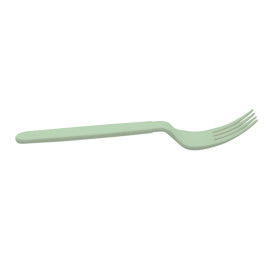 Tenedor Reutilizable Durable PP Mineral Verde 18,5cm (6 Uds)