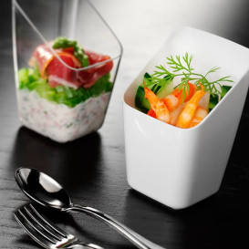 Vaso de Plastico Degustacion Blanco 4x4x7 cm (200 Uds)