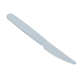 Cuchillo Reutilizable Durable PP Mineral Azul 18,5cm (6 Uds)