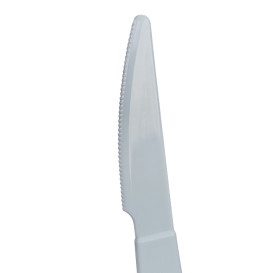Cuchillo Reutilizable Durable PP Mineral Azul 18,5cm (6 Uds)