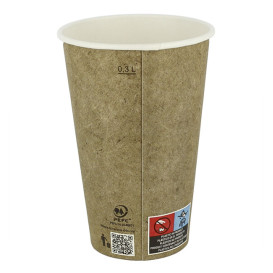 Vaso Cartón 12Oz/360ml Kraft Ø8,0cm (1.100 Uds)