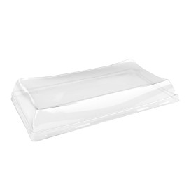 Tapa de Plástico rPET para Bandeja de 12x22cm (50 Uds)