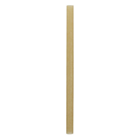 Pajita Eco Recta de Caña de Azúcar Ø0,8cm 15cm (50 Uds)