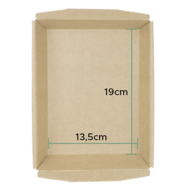 Molde Horno Kraft 19x13,5x3,5cm (50 Uds)