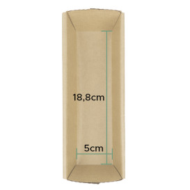 Molde Horno Kraft 18,8x5x4,8cm (50 Uds)