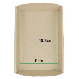 Molde Horno Kraft 16,8x11x3,8cm (67 Uds)