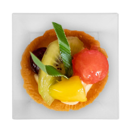 Bandeja Degustación PP Cuadrada 6x6cm 35ml (200 Uds)