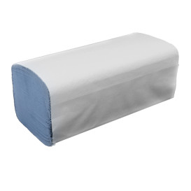 Toalla de Papel Secamanos Azul 1 Capa Z (3.000 Uds)
