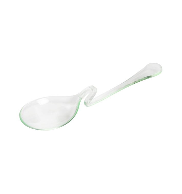 Cuchara Degustacion Asa Curva Water Green 8cm (500 Uds)
