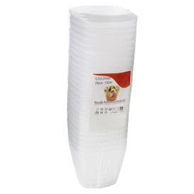 Bol Reutilizable Degustación PP 6,2x4,2x5cm 100ml (25 Uds)