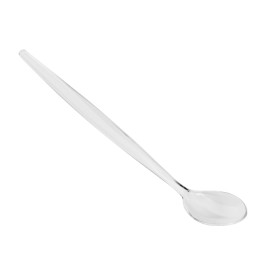 Cuchara de PS para Helados Transparente 21cm (100 Uds)