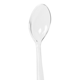 Cuchara de PS para Helados Transparente 21cm (100 Uds)