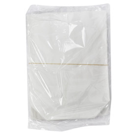Bolsa de Papel Cilíndrica con Base Hexagonal Blanco 17x22cm (1000 Uds)