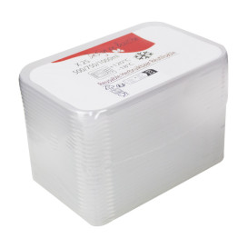 Tapa Transparente Tarrina 500/725 y 1000ml (25 Uds)