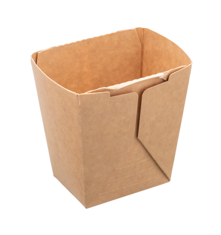 Ensaladera Deli2Go Kraft 500ml 10,8x8,2x10,5cm (50 Uds)