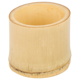 Vaso de Bambú Degustación Pequeño 5x5x4,5cm (20 Uds)