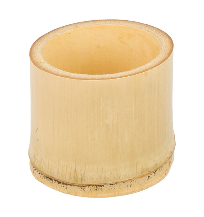Vaso de Bambú Degustación Pequeño 5x5x4,5cm (20 Uds)