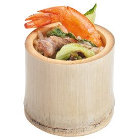 Vaso de Bambú Degustación Pequeño 5x5x4,5cm (20 Uds)
