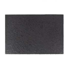 Bandeja Reutilizable PS Imitación Pizarra 30x20cm (10 Uds)