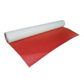 Mantel de Papel Rollo Rojo 1x100m. 40g (6 Uds)