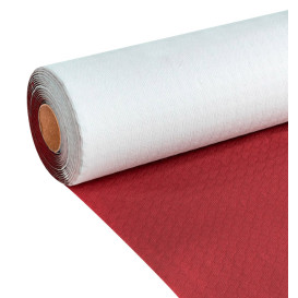 Mantel de Papel Rollo Rojo 1x100m. 40g (6 Uds)