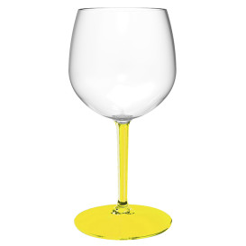 Copa Reutilizable Durable TT Pie Amarillo para Gin Tonic 580ml (1 Ud)