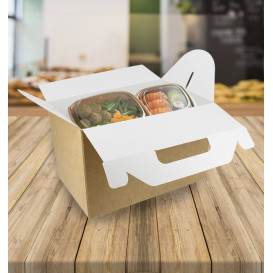 Caja de Menú Kraft 225x145x150mm (150 Uds)
