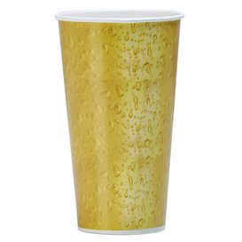 Vaso Cartón para Cerveza 1.025ml Ø10,8cm (500 Uds)