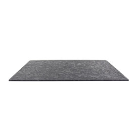 Bandeja Reutilizable PS Imitación Pizarra 30x20cm (10 Uds)