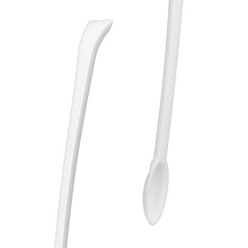 Agitador de Café Reutilizable CPLA Blanco 13cm (100 Uds)