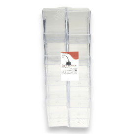 Vaso Cúbico de Degustación PS 3,8x3,5x5,2cm 50ml (20 Uds)