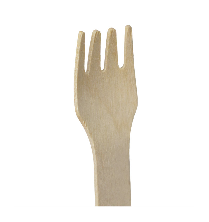 Mini tenedor de madera soft