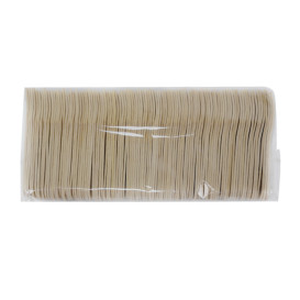 Mini Tenedor de Madera “Soft” 7,5cm (100 Uds)